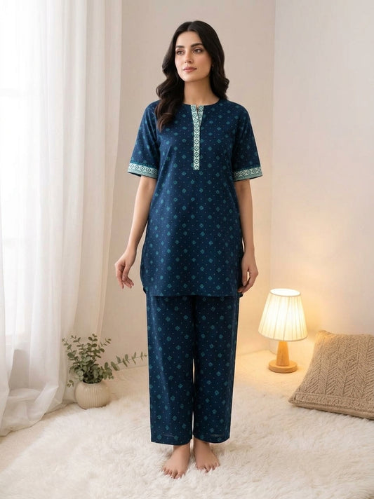 Short Sleeves 2-Piece Khadar Suite